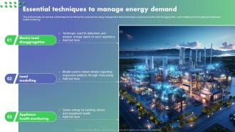 Essential Techniques To Manage Energy Optimizing Energy Through IoT Smart Meters IoT SS