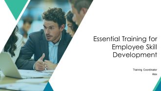 Essential Training For Employee Skill Development PPT Template AT