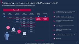 Essential Unified Process Agile Addressing Use Case 20 Essentials Process