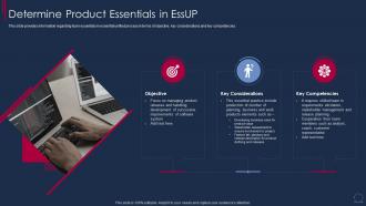 Essential Unified Process Agile Determine Product Essentials In Essup