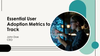Essential User Adoption Metrics To Track PPT Sample AT