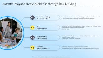 Essential Ways To Create Backlinks Through Link Building Steps To Create Content Marketing