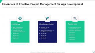 Essentials Of Effective Project Management For App Development