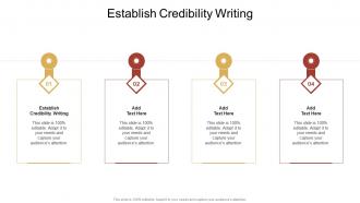 Establish Credibility Writing In Powerpoint And Google Slides Cpb