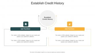 Establish Credit History In Powerpoint And Google Slides Cpb