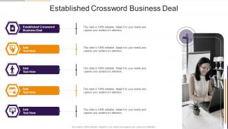 Established Crossword Business Deal In Powerpoint And Google Slides Cpb