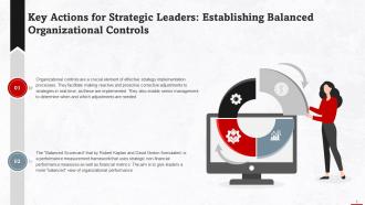 Establishing Balanced Organizational Controls As Strategic Leader Training Ppt