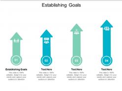 Establishing goals ppt powerpoint presentation styles infographics cpb