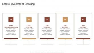 Estate Investment Banking In Powerpoint And Google Slides Cpb