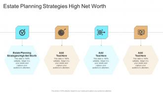 Estate Planning Strategies High Net Worth In Powerpoint And Google Slides Cpb