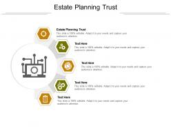 Estate planning trust ppt powerpoint presentation gallery visuals cpb