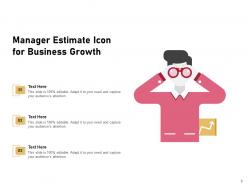 Estimate Icon Business Operations Efficiency Growth Document Transportation