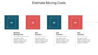 Estimate Moving Costs Ppt Powerpoint Presentation Infographics Tips Cpb