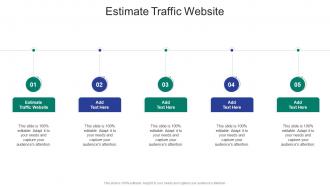Estimate Traffic Website In Powerpoint And Google Slides Cpb