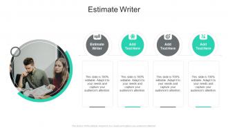 Estimate Writer In Powerpoint And Google Slides Cpb