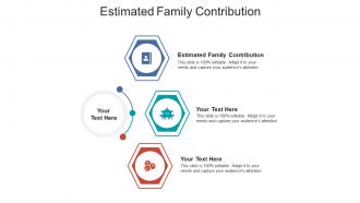 Estimated family contribution ppt powerpoint presentation deck cpb