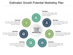 Estimated growth potential marketing plan ppt powerpoint presentation show layouts cpb