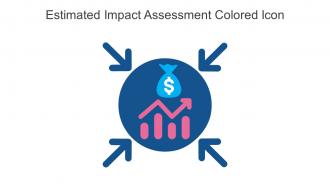 Estimated Impact Assessment Colored Icon In Powerpoint Pptx Png And Editable Eps Format