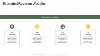 Estimated Revenue Website In Powerpoint And Google Slides Cpb