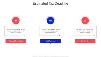 Estimated Tax Deadline In Powerpoint And Google Slides Cpb