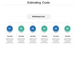 Estimating costs ppt powerpoint presentation file smartart cpb
