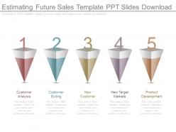 Estimating Future Sales Template Ppt Slides Download
