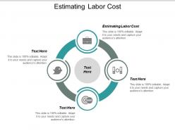 Estimating labor cost ppt powerpoint presentation portfolio guide cpb