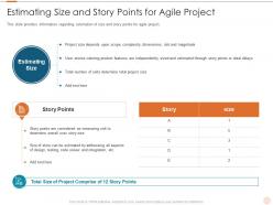 Estimating size and story points software costs estimation agile project management it