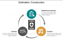 Estimation construction ppt powerpoint presentation file ideas cpb