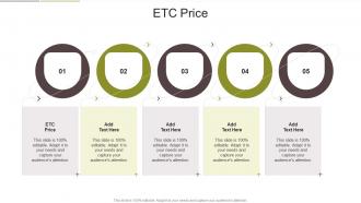ETC Price In Powerpoint And Google Slides Cpb
