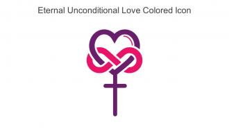 Eternal Unconditional Love Colored Icon In Powerpoint Pptx Png And Editable Eps Format