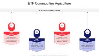 Etf Commodities Agriculture In Powerpoint And Google Slides Cpb