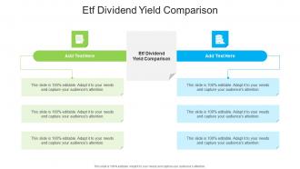 Etf Dividend Yield Comparison In Powerpoint And Google Slides Cpb