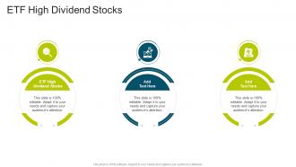 Etf High Dividend Stocks In Powerpoint And Google Slides Cpb