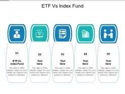 Etf vs index fund ppt powerpoint presentation portfolio deck cpb