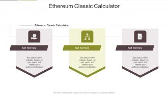 Ethereum Classic Calculator In Powerpoint And Google Slides Cpb