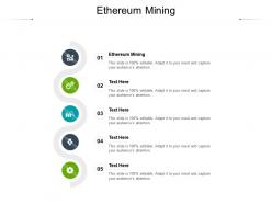 Ethereum mining ppt powerpoint presentation ideas mockup cpb
