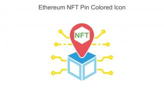 Ethereum NFT Pin Colored Icon In Powerpoint Pptx Png And Editable Eps Format
