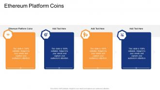 Ethereum Platform Coins In Powerpoint And Google Slides Cpb