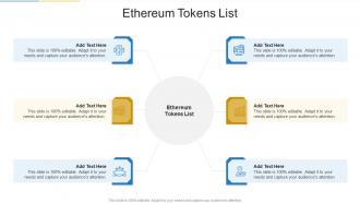 Ethereum Tokens List In Powerpoint And Google Slides Cpb
