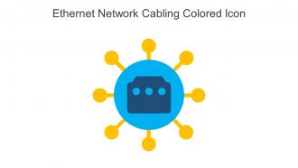 Ethernet Network Cabling Colored Icon In Powerpoint Pptx Png And Editable Eps Format
