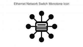 Ethernet Network Switch Monotone Icon In Powerpoint Pptx Png And Editable Eps Format