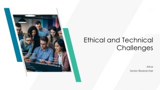 Ethical And Technical Challenges PPT Template AT