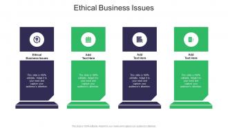 Ethical Business Issues In Powerpoint And Google Slides Cpb