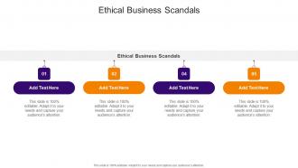 Ethical Business Scandals In Powerpoint And Google Slides Cpb