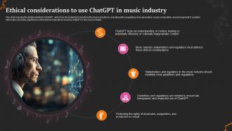 Ethical Chatgpt In Music Industry Revolutionize The Music Industry With Chatgpt ChatGPT SS