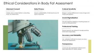 Ethical Considerations In Body Fat Assessment Biosignature PPT Example ACP