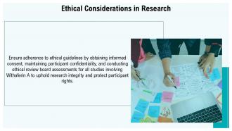 Ethical Considerations In Research Withaferin A PPT Template ST AI SS