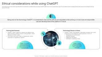 Ethical Considerations While Using Chatgpt Chatgpt Impact How ChatGPT SS V
