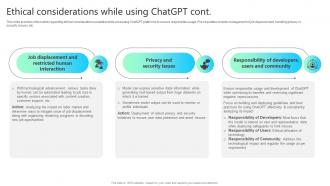 Ethical Considerations While Using Chatgpt Chatgpt Impact How ChatGPT SS V Downloadable Professionally